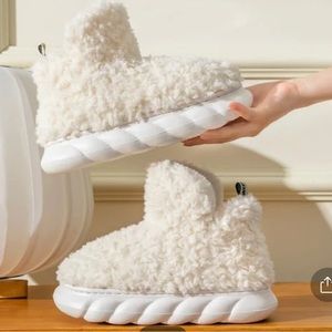 Fluffy Fleece Booties
